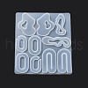 DIY Bohemian Style Irregualr Pendants Silicone Molds DIY-A039-03-4