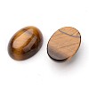 Natural Tiger Eye Oval Cabochons G-L394-06-18x13mm-2