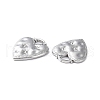 Non-Tarnish 304 Stainless Steel Pendant Rhinestone Settings STAS-P324-38P-3