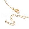 Shell Pearl Necklaces NJEW-TA00186-5