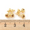 Brass Micro Pave Cubic Zirconia Pendants KK-K369-01G-01-3