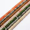 Mixed Natural Gemstone Beads Strands G-G665-M-6x4mm-1