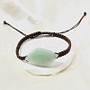 Natural Gemstone Beads Braided Bead Bracelets BJEW-Q070-01-3
