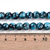 Baking Painted Glass Beads Strands DGLA-N003-8mm-A08-4