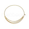 Alloy Sunflower Tassel Sexy Body Chains WG3DFF9-01-4