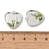 Brass Enamel Pendants KK-S368-10P-3