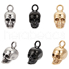 Unicraftale 6Pcs 3 Colors Retro 304 Stainless Steel Pendants STAS-UN0060-21-1