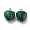Synthetic Malachite Pendants G-I311-A32-2