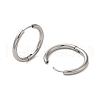 304 Stainless Steel Hoop Earrings EJEW-P177-P-24-2