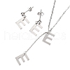 304 Stainless Steel Jewelry Sets SJEW-H303-E-2