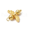 10Pcs Electroplated Synthetic Non-magnetic Hematite Beaded Angel Charms PALLOY-JF03636-02-5