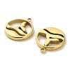 304 Stainless Steel Pendants STAS-L022-116G-2