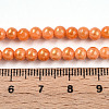 Natural Mashan Jade Beads Strands G-A255-A01-04J-5
