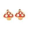 304 Stainless Steel Enamel Pendants STAS-R168-22G-02-1