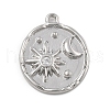 Brass Micro Pave Cubic Zirconia Pendants KK-D283-32P-02-1