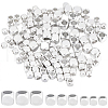 CREATCABIN 150Pcs 3 Style Brass Beads KK-CN0002-71S-1