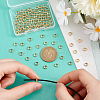 Unicraftale 100Pcs 201 Stainless Steel European Beads STAS-UN0059-47-2