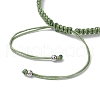 Natural Cowrie Shell Braided Bead Bracelets for Women BJEW-JB11765-07-4