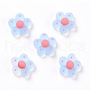 Translucent Resin Cabochons CRES-A049-06B-1