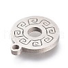Non-Tarnish 201 Stainless Steel Charms STAS-A047-07P-3