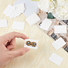 SOFPLATE 300Pcs Paper Jewelry Earring Display Cards with Hanging Hole CDIS-SP0001-05A-3