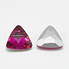Pointed Back Glass Rhinestone Cabochons RGLA-T087-12mm-09-2