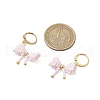 304 Stainless Steel Leverback Earrings for Women EJEW-MZ00381-02-3