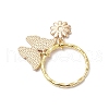 Alloy Enamel Butterfly Keychain KEYC-JKC01181-5