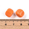 Opaque Acrylic Beads SACR-T017-36C-3
