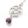 Natural Fluorite Pointed Dowsing Pendulums G-K338-13P-05-3