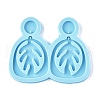 DIY Leaf Dangle Stud Earrings Silicone Molds DIY-I037-01B-1
