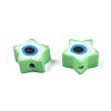 Handmade Polymer Clay Beads CLAY-T019-09B-4
