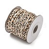 Leopard Printed Round Imitation Leather Cords LC-S020-01D-2