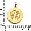 304 Stainless Steel Pendants STAS-B086-09B-G-3