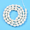 Natural Cultured Freshwater Pearl Beads Strands PEAR-N012-04V-3