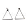 304 Stainless Steel Pendants STAS-G324-01D-P-1