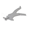 Non-Tarnish 304 Stainless Steel Pendants STAS-B062-01B-P-2