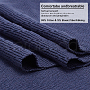85% Cotton & 15% Elastic Fiber Ribbing Fabric for Cuffs FIND-WH0150-92C-5