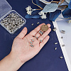 HOBBIESAY 120Pcs 10 Styles Tibetan Style Alloy Beads Sets TIBEB-HY0001-10AS-3