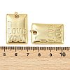 Brass Pendants KK-S526-53G-3