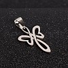 Tarnish Resistant 201 Stainless Steel Angel Pendants STAS-I032-004-2