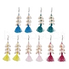 Shell Shape Dangle Earrings EJEW-JE06418-2
