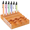 Rectangle Wood Sublimation Pen Pincherr AJEW-WH0505-91-1