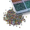 312G 24 Color 12/0 Baking Paint Glass Seed Beads SEED-YW0002-24-2