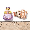 Opaque Resin Decoden Cabochons RESI-K035-09-3
