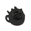 Coffee Cup Cat Enamel Pin JEWB-H009-01EB-10-2