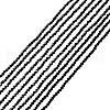 HOBBIESAY 10 Strands Imitate Austrian Crystal Bicone Glass Beads Strands GLAA-HY0001-37C-1