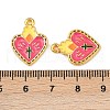 Alloy Enamel Pendants FIND-C068-04G-3