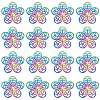 201 Stainless Steel Filigree Pendants STAS-SZ0001-82-1