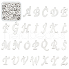 Unicraftale 304 Stainless Steel Letter Charms STAS-UN0003-70P-1